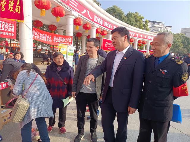 蒲应平检查指导"3.15"活动_梓潼县人民政府